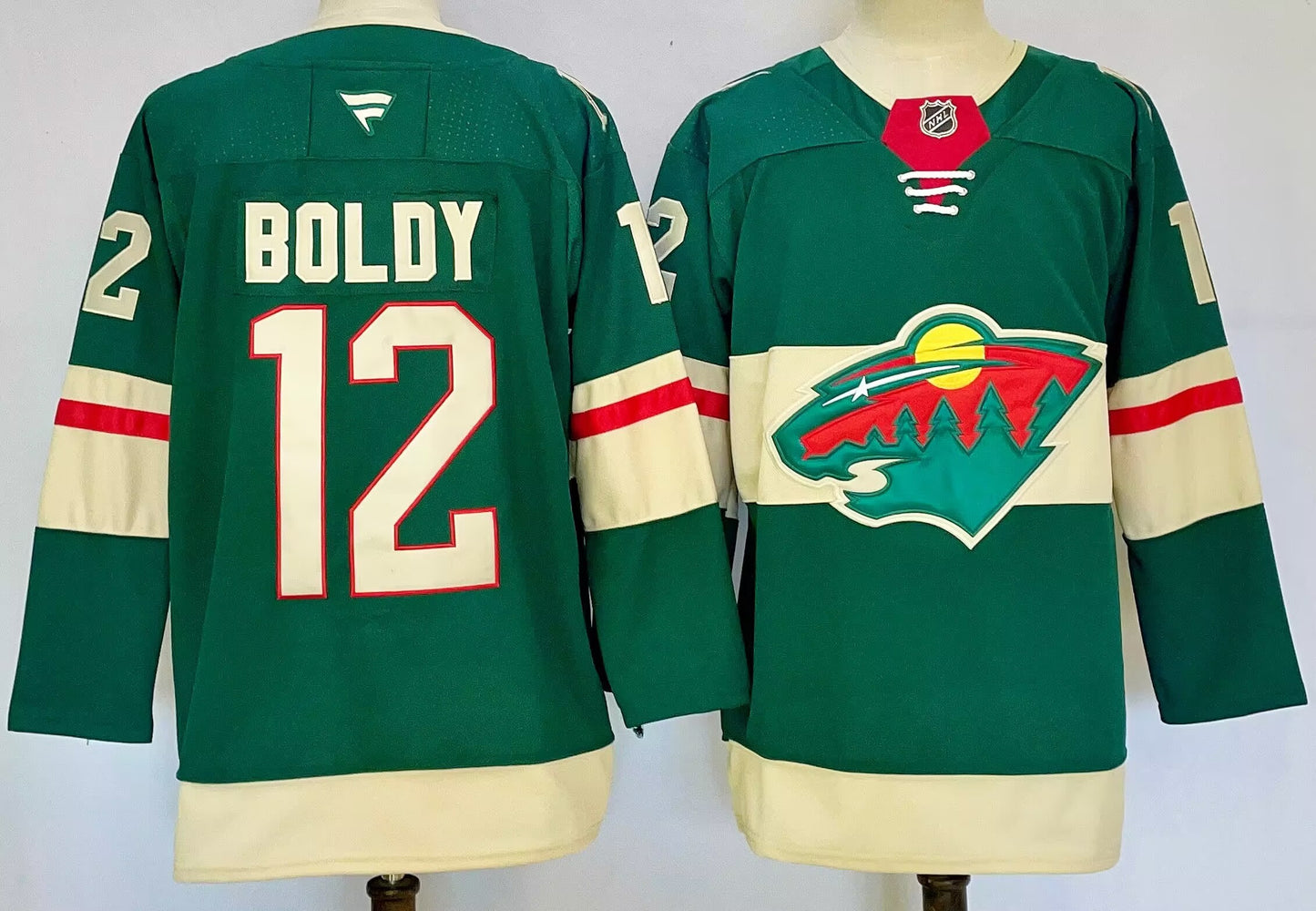 Minnesota wild NHL&amp;Ice hockey jersey M-3XL