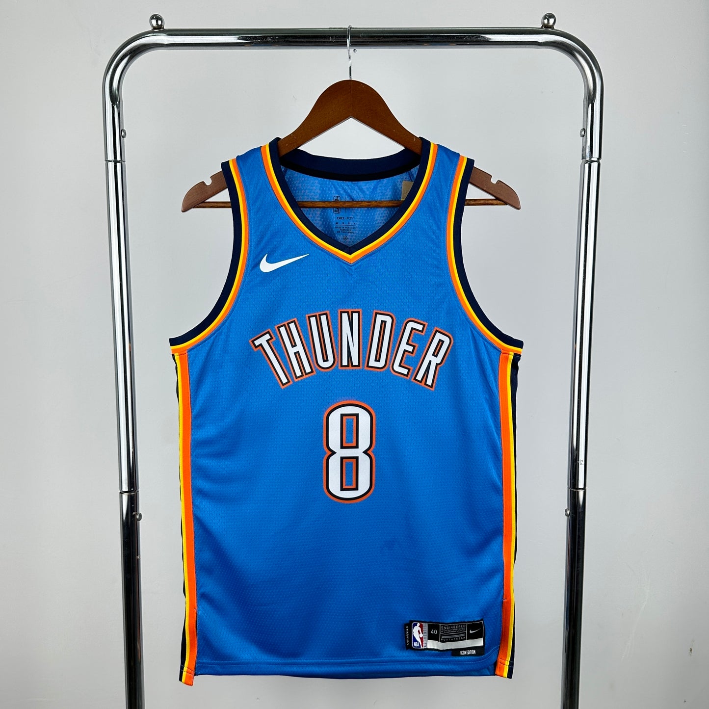 23 Season Thunder Blue 8 # Williams S-XXL