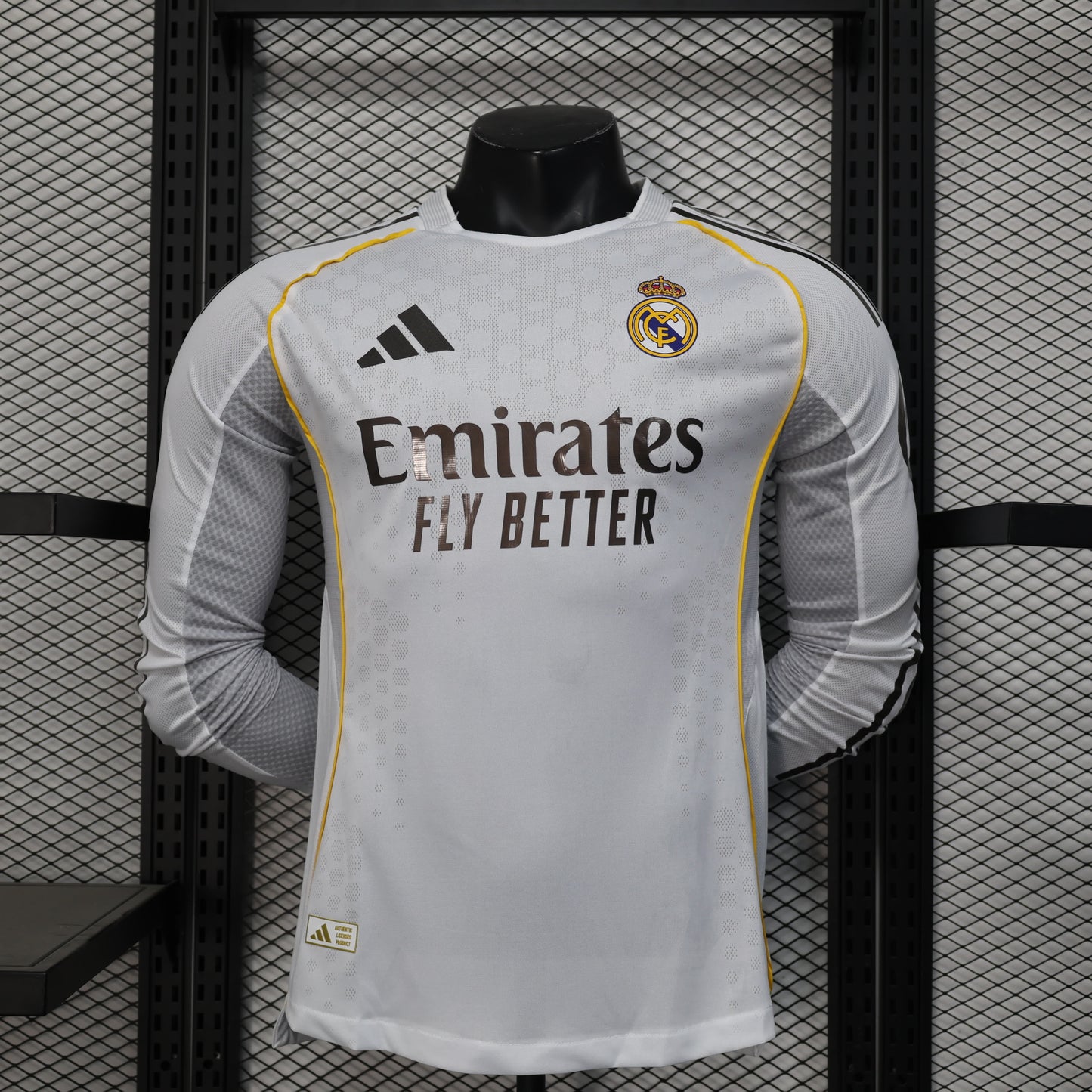 25/26 Long Sleeve Real Madrid Home Player Edition S-XXL