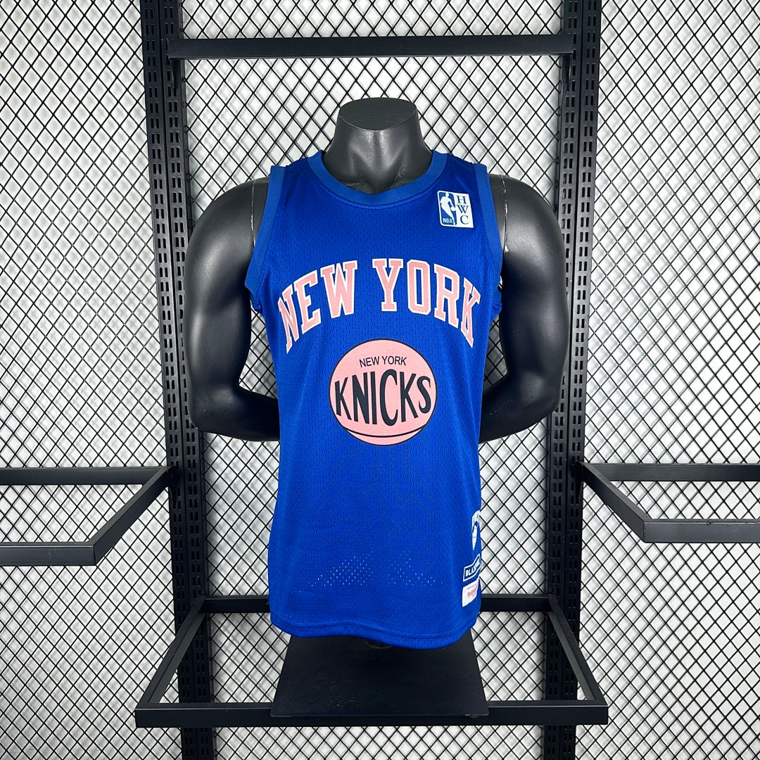 Blackpink Joint Edition New York Knicks NBA Jersey S-XXL8