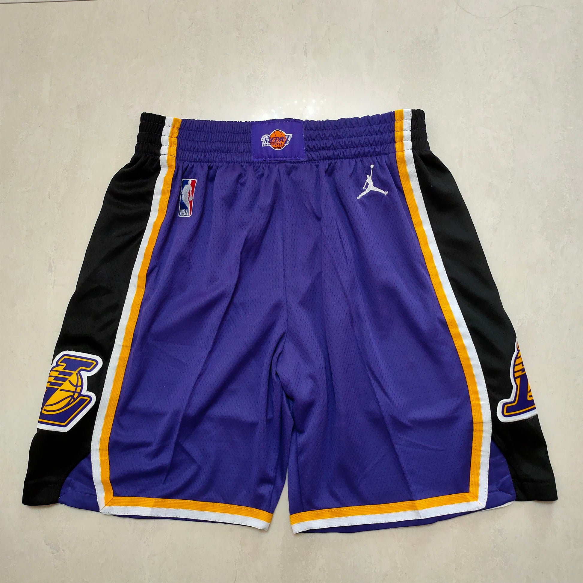 Lakers Vintage Purple Jordan Shorts