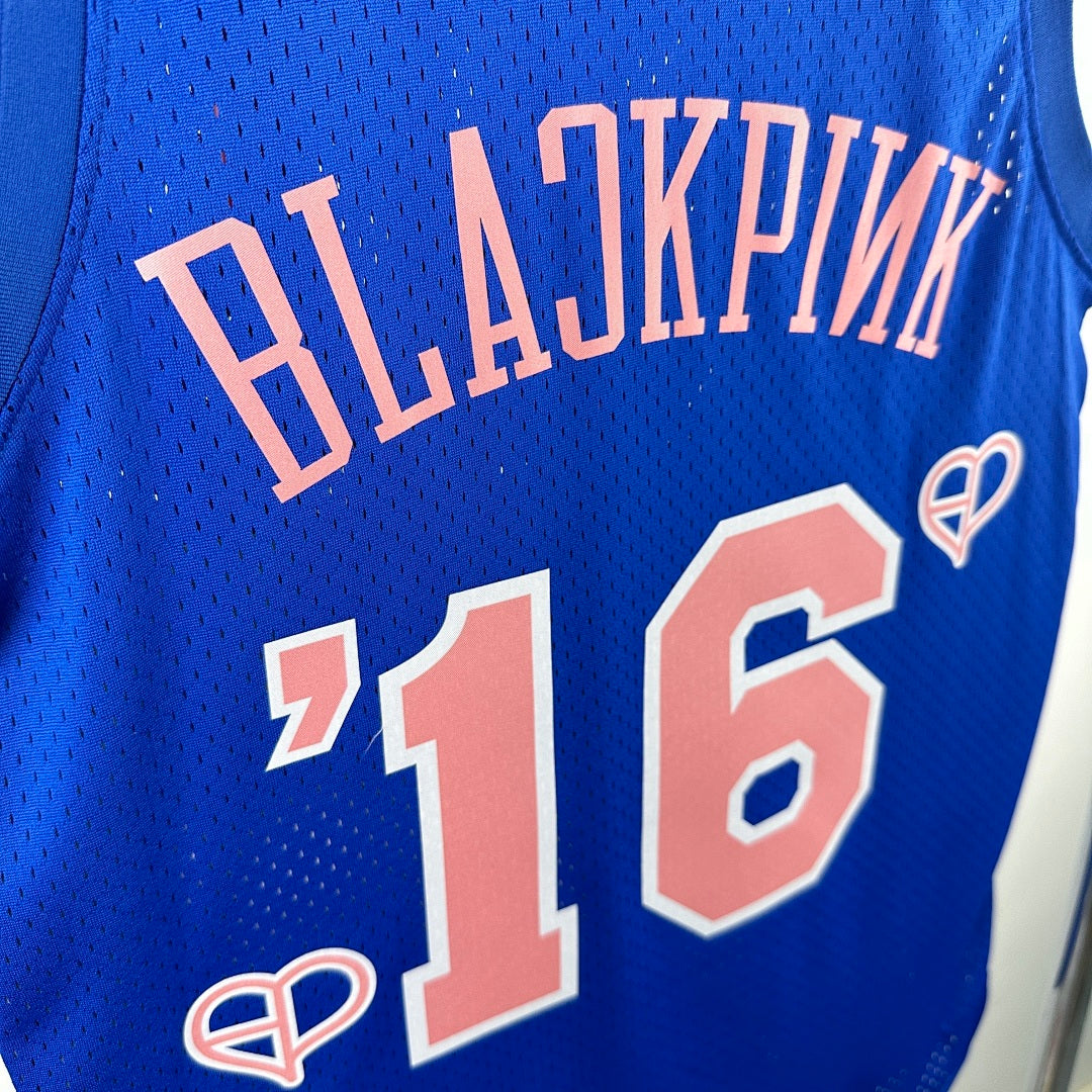 Blackpink Joint Edition New York Knicks NBA Jersey S-XXL8
