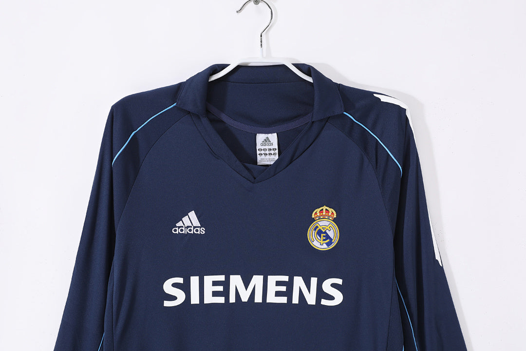 Retro 2005/06 Real Madrid away long-sleeved shirt S-XXL7
