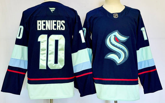 Seattle Kraken NHL&amp;Ice hockey jersey M-3XL
