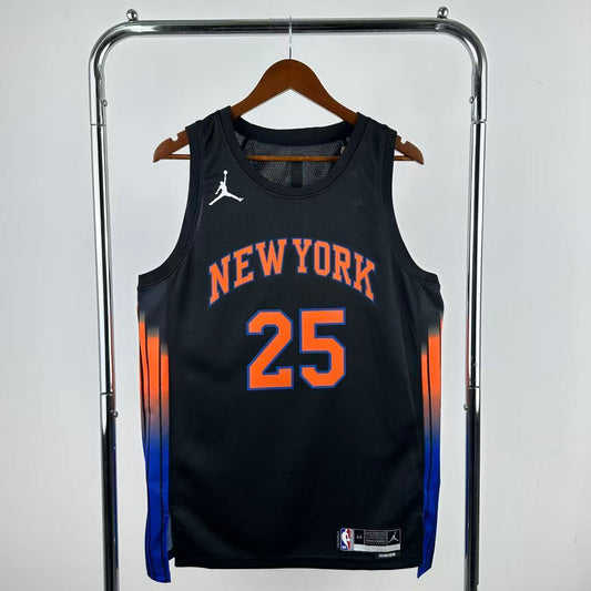 26th New York Knicks Limited Edition 25# Bridges NBA Jersey S-XXL