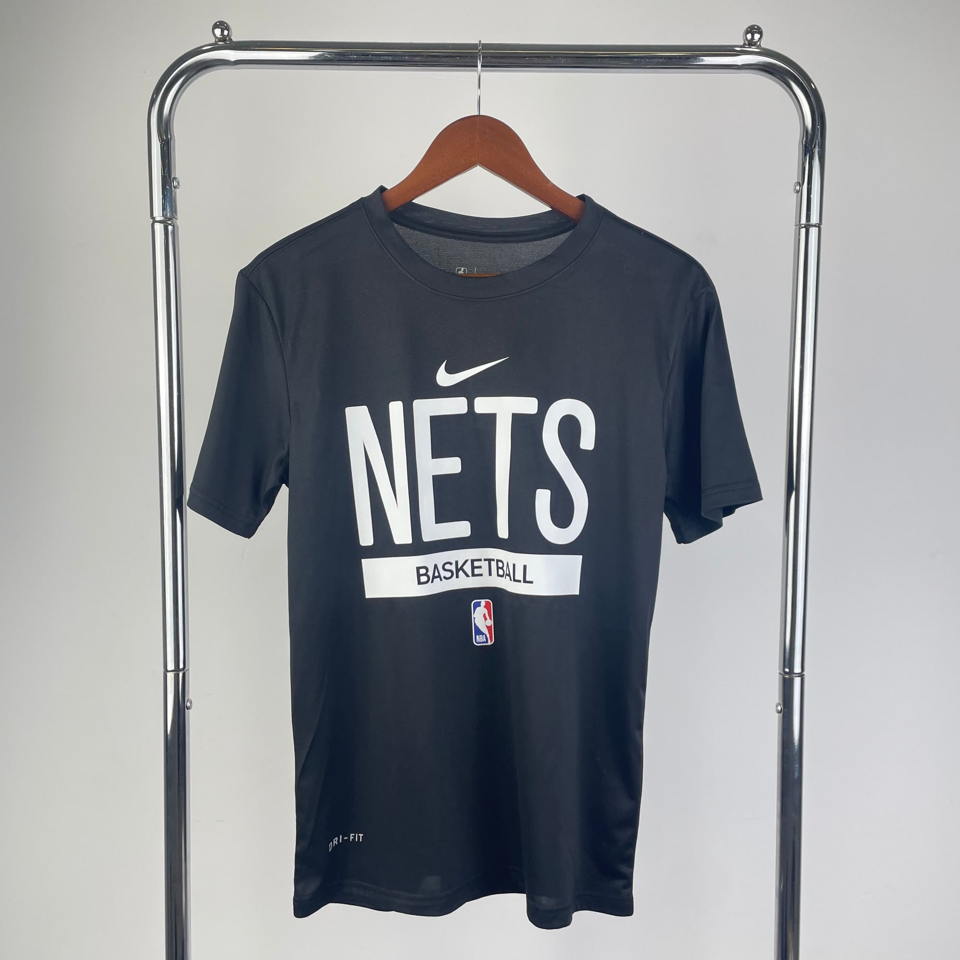 23 Season Nets Black Training Quick Dried T-shirt Short Sleeve
