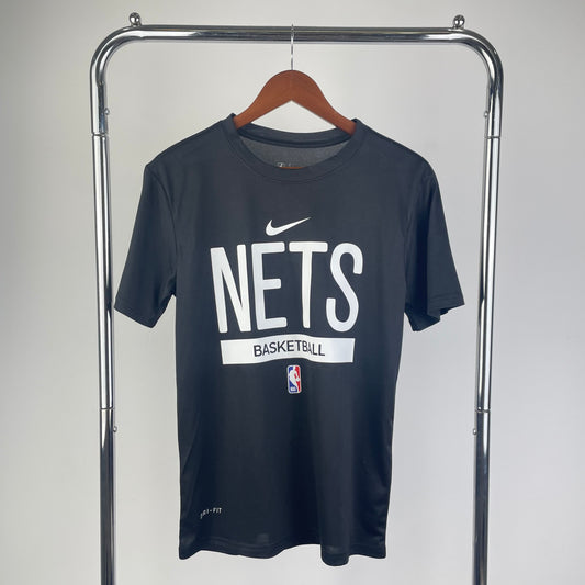 23 Season Nets Black Training Quick Dried T-shirt Short Sleeve