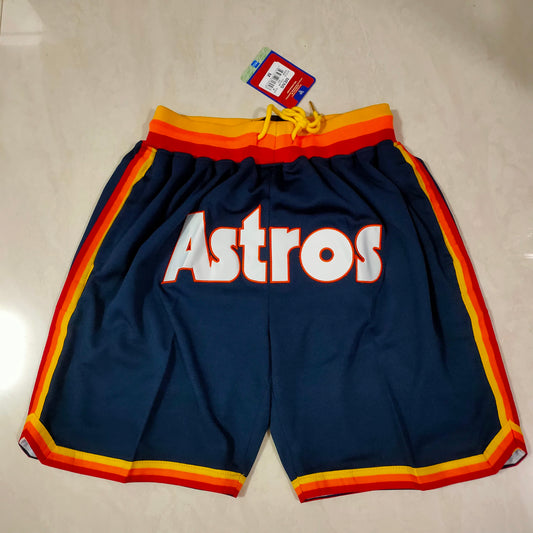 Astronauts Blue Pocket Shorts