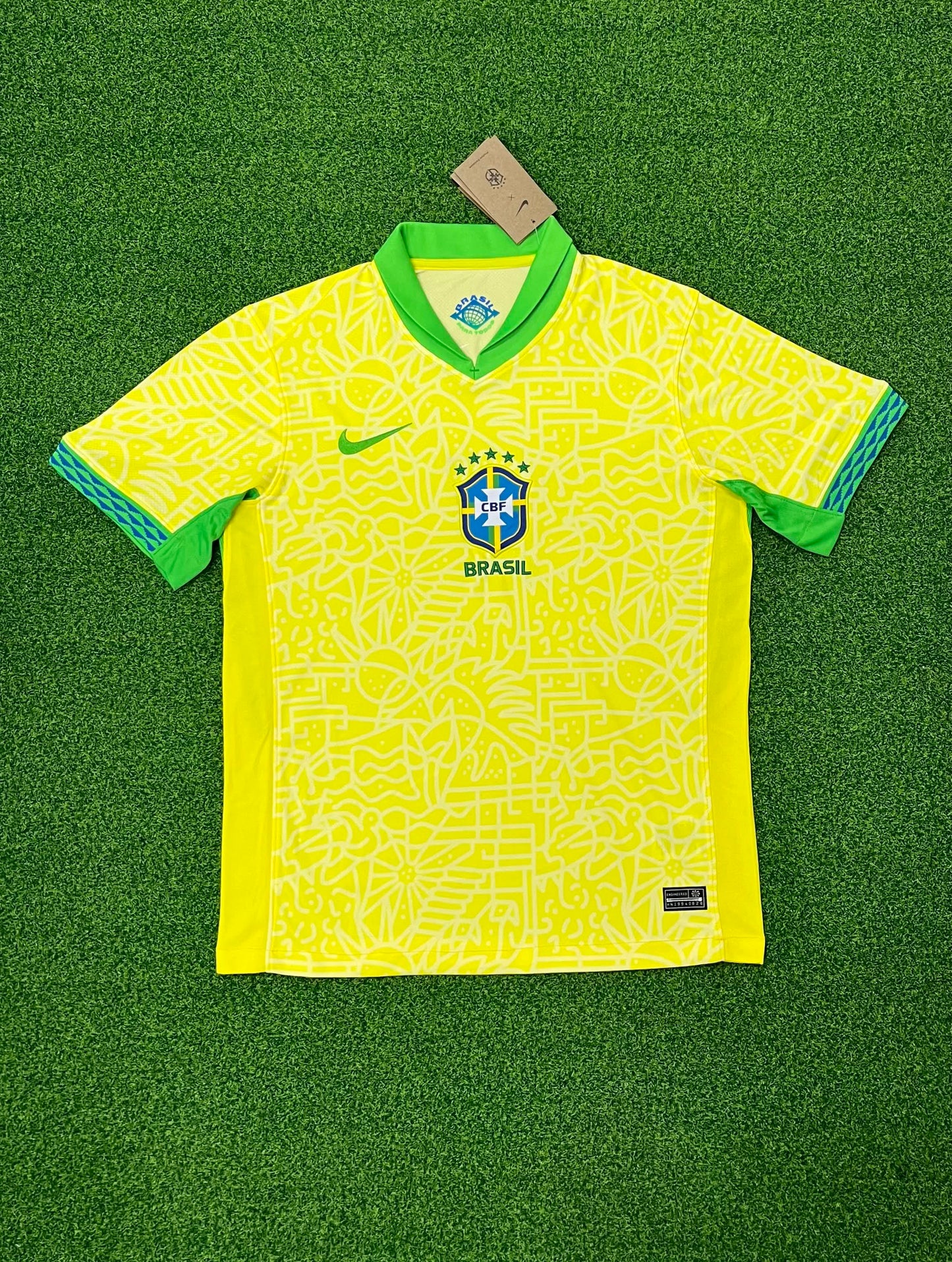24/25 genuine Brazil home S-4XL