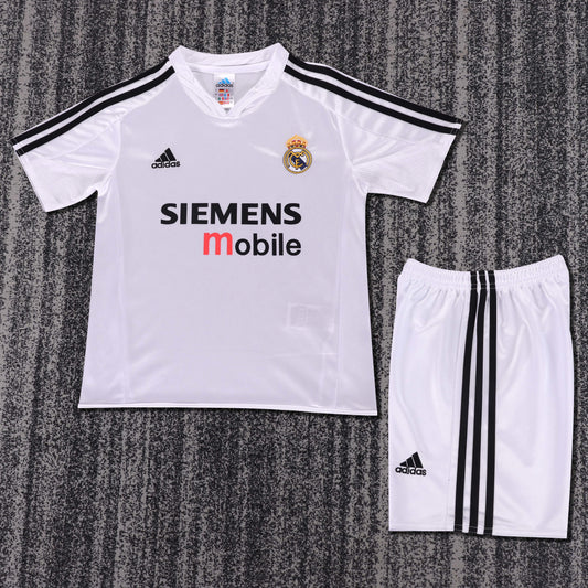 Retro Kids 2004/05 Real Madrid home Size16-28