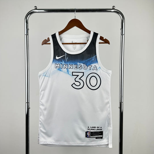 25th season Timberwolves City Edition 30#RANDLE S-XXL