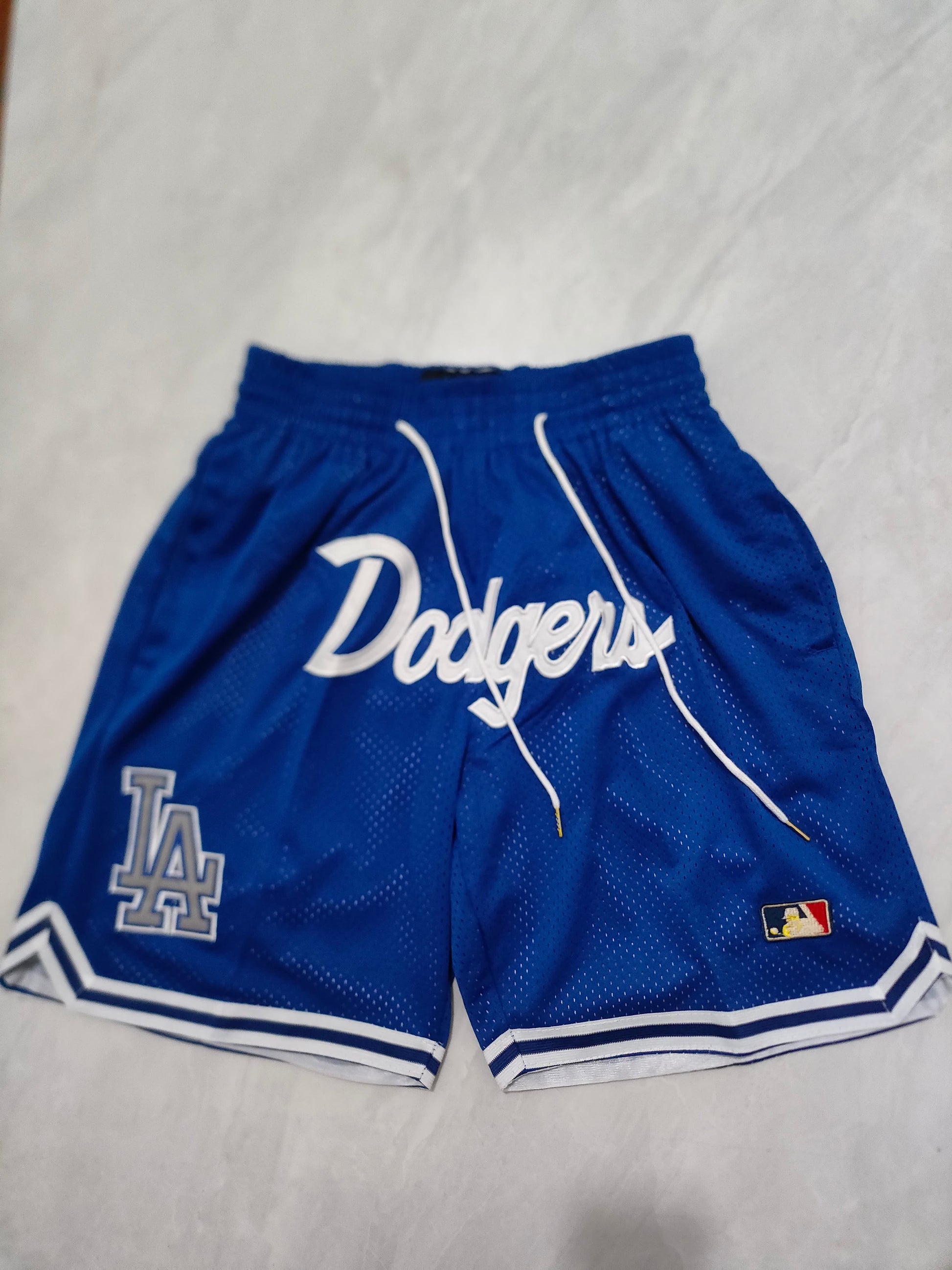 MLB Los Angeles Dodgers Color Blue Pocket Shorts S-XXL
