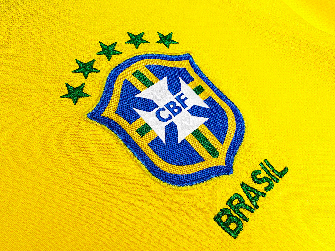 Retro 2018 Brazil home S-XXL6