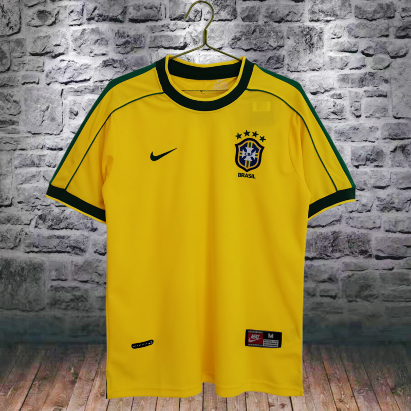 1998 Brazil Home Retro