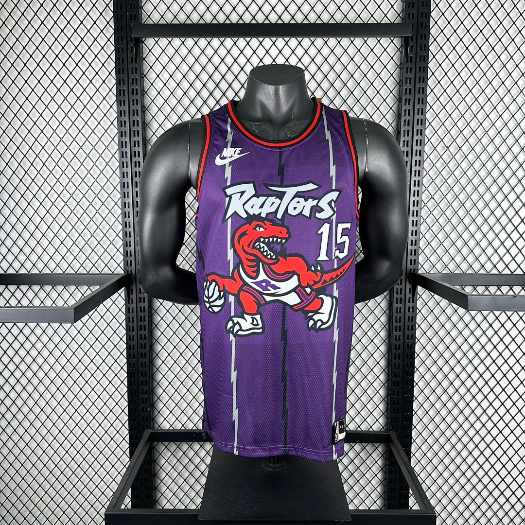 th season Raptors Retro Purple 15 # Carter S-XXL7