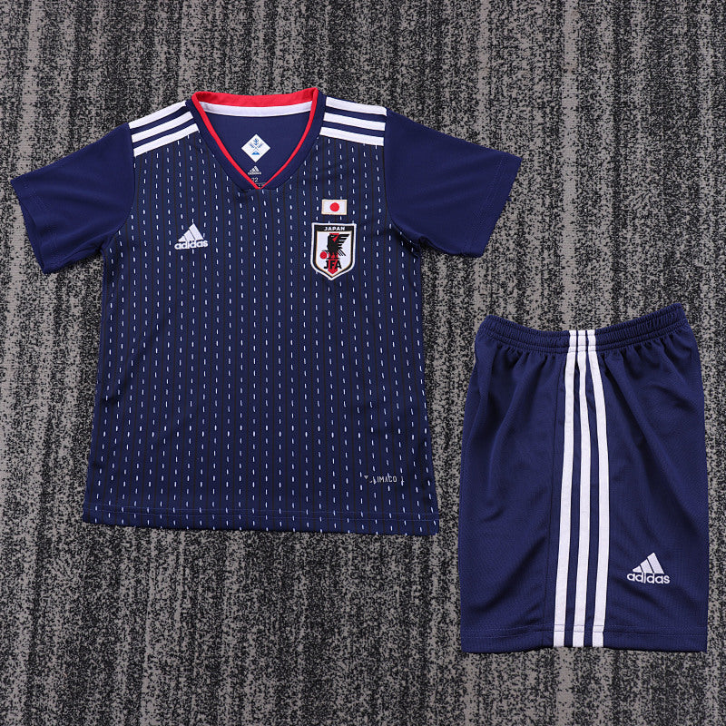 Retro Kids 2018 Japan Home Football Shirt&amp;Size16-286