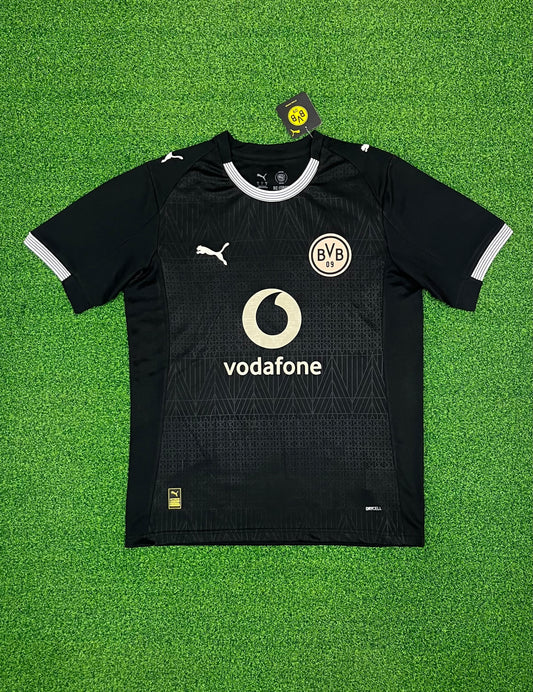 2025/26 Dortmund Stadion Rote Erde 100th Anniversary Special Edition Black Soccer jersey S-4XL