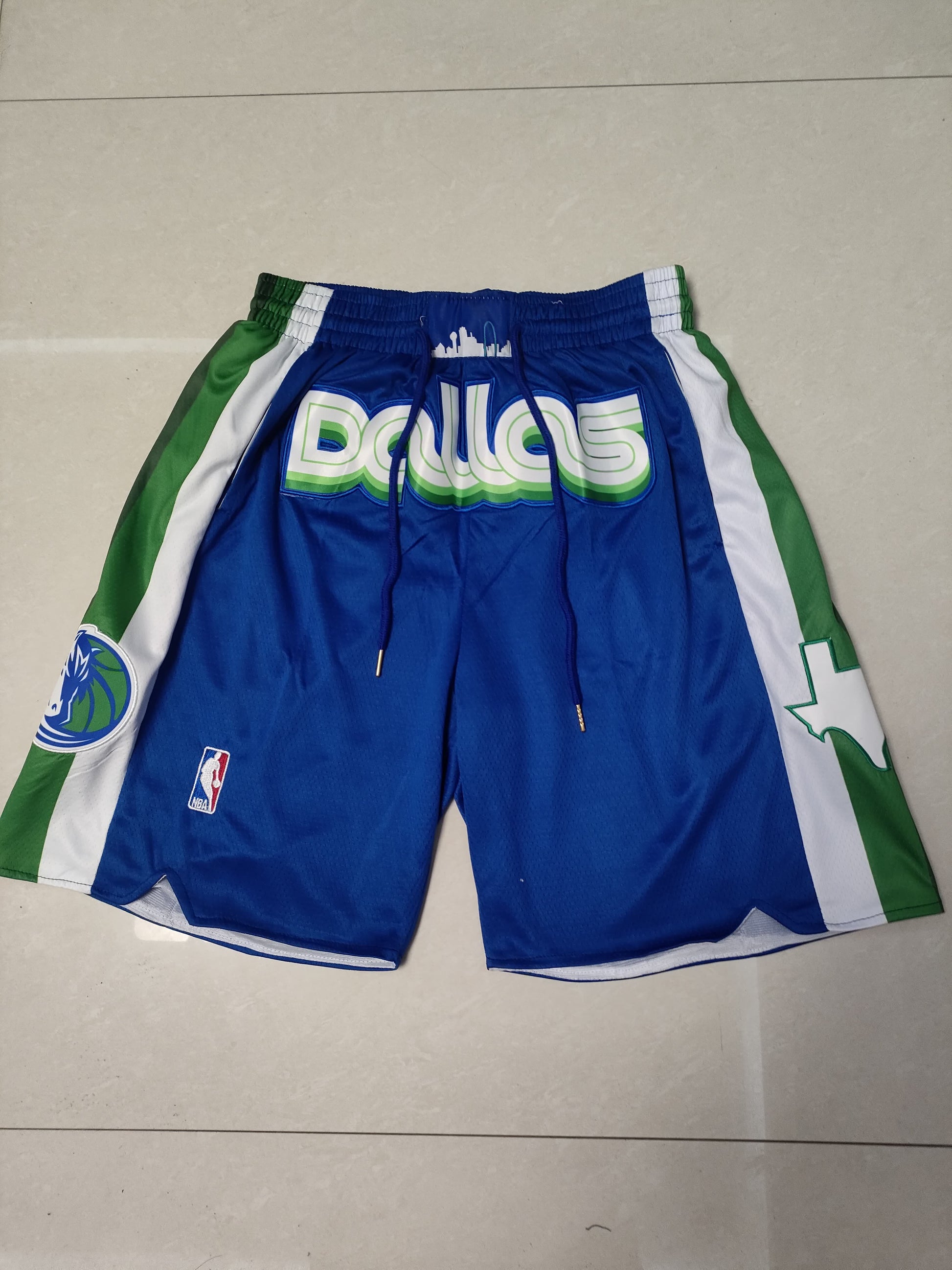 23 Season Mavericks Blue City Pocket Shorts