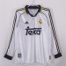 Retro 1998/00 Real Madrid home long-sleeved shirt S-XXL6