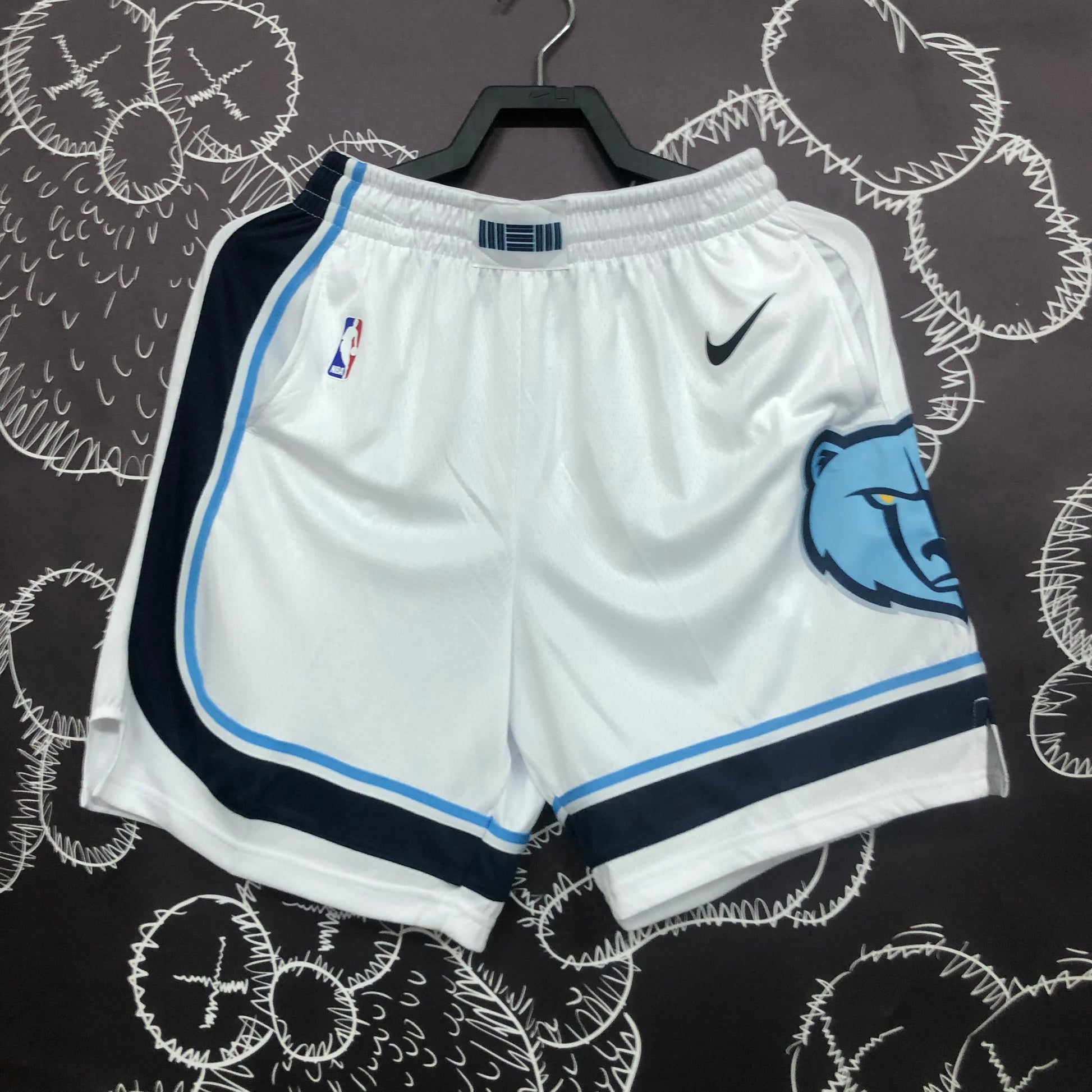Grizzly White Shorts