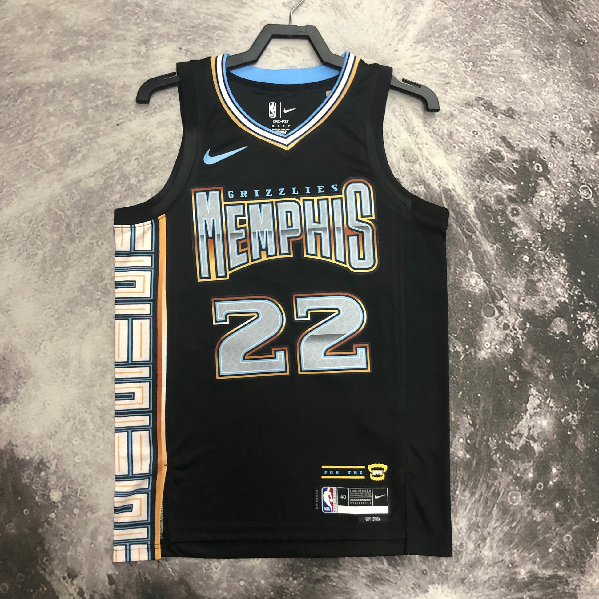 23 Season Grizzlies City Edition 22 Bain
