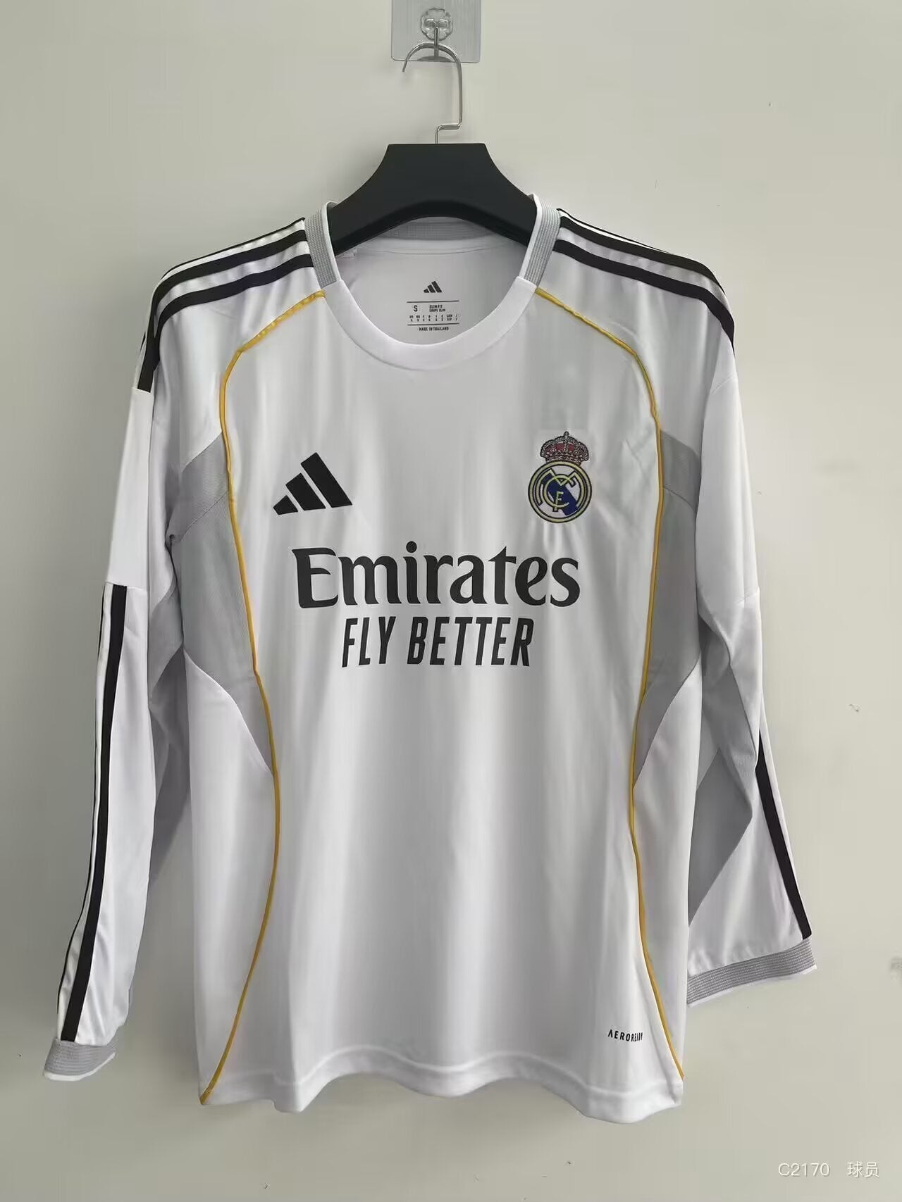 2025/26 Real Madrid home Long sleeved S-XXL