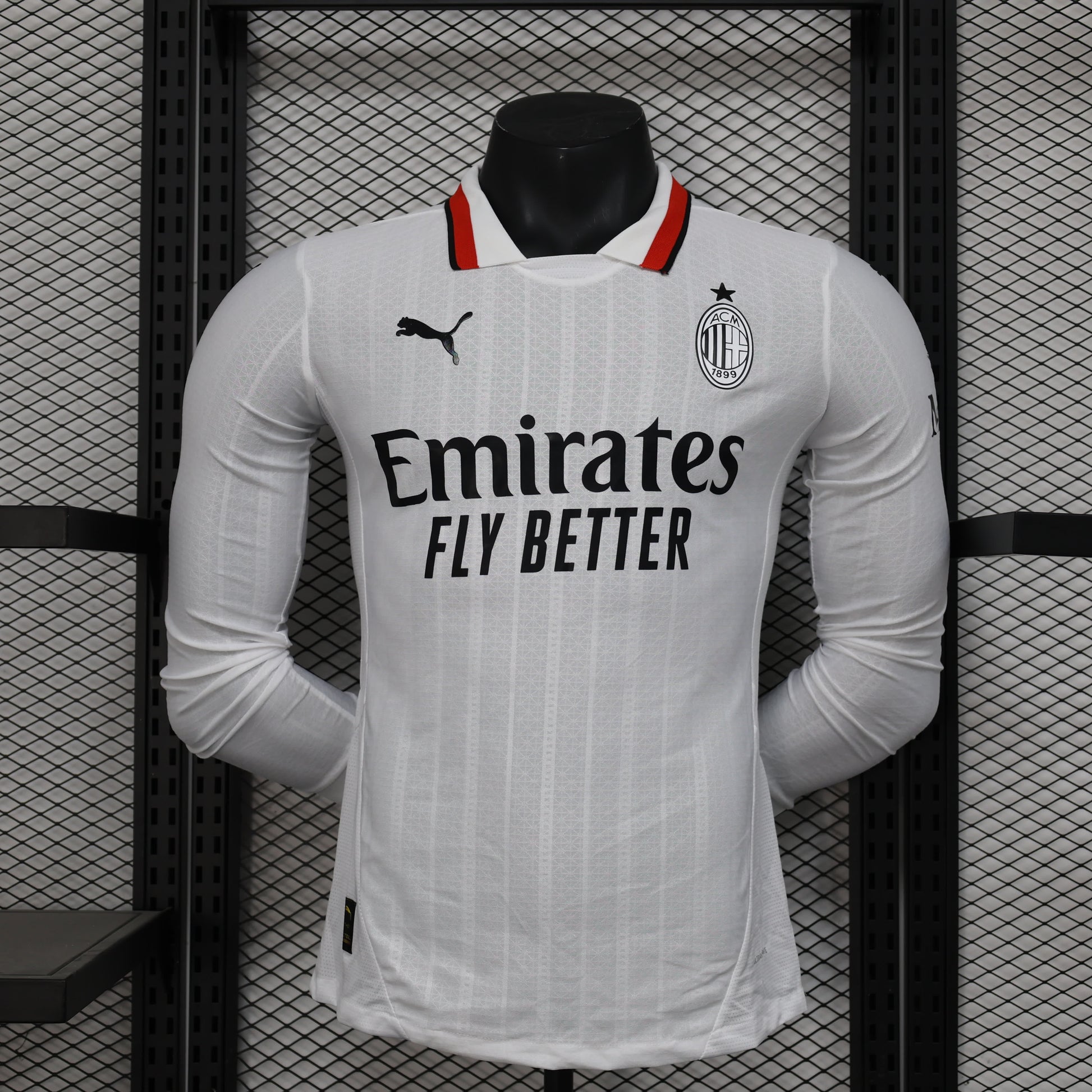 24/25 AC Milan Away Long Sleeve Player Edition S-XXL