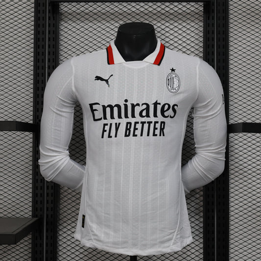 24/25 AC Milan Away Long Sleeve Player Edition S-XXL
