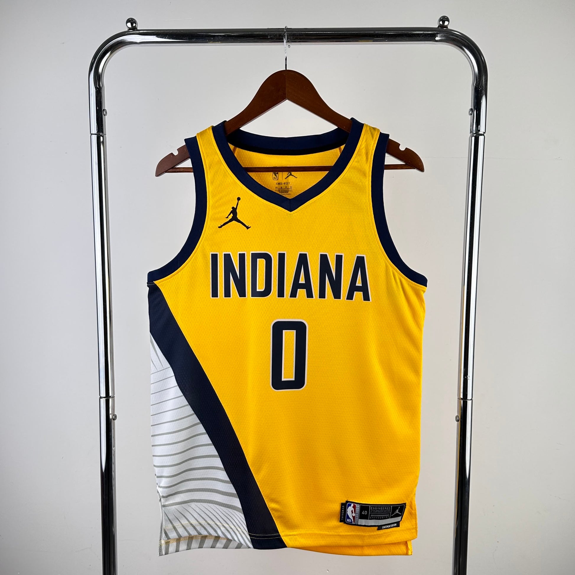 23 Season Indiana Pacers Flying Man Limited 0 # Halliburton