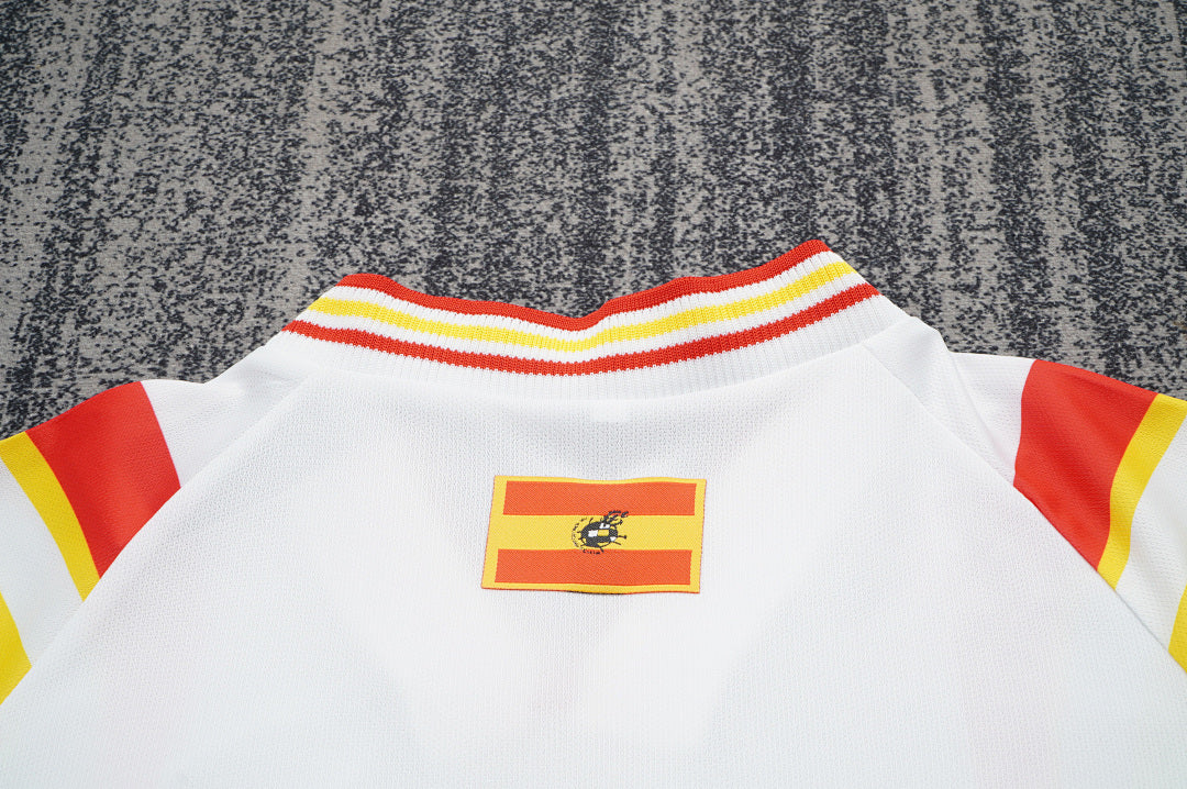 Retro Kids 1996 Spain Second away Football Shirt&amp;Size16-287