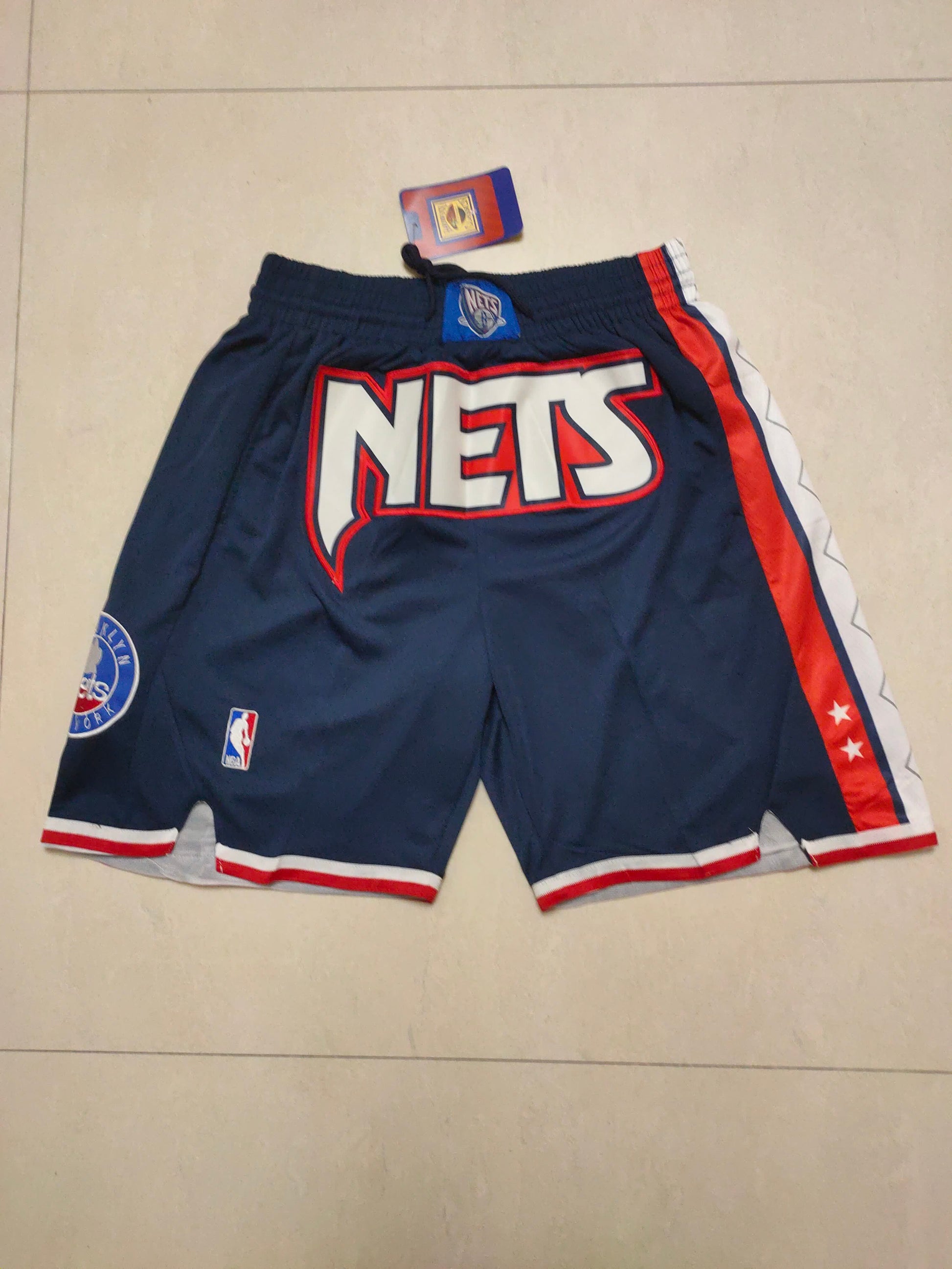 Nets Blue New City Edition Pocket Shorts