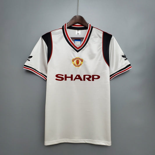 Retro 1985 Manchester United white S-XXL