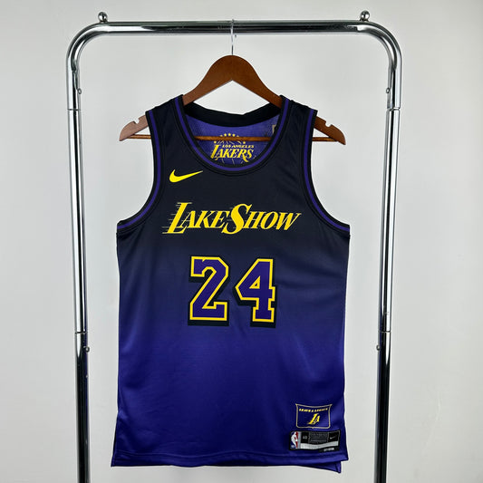 25th season Lakers City Edition 24 # Kobe