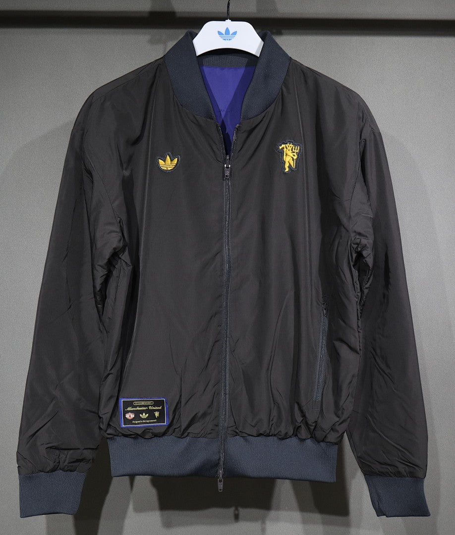/26 Manchester United leisure culture double-sided sports cotton jacket S-XXL7