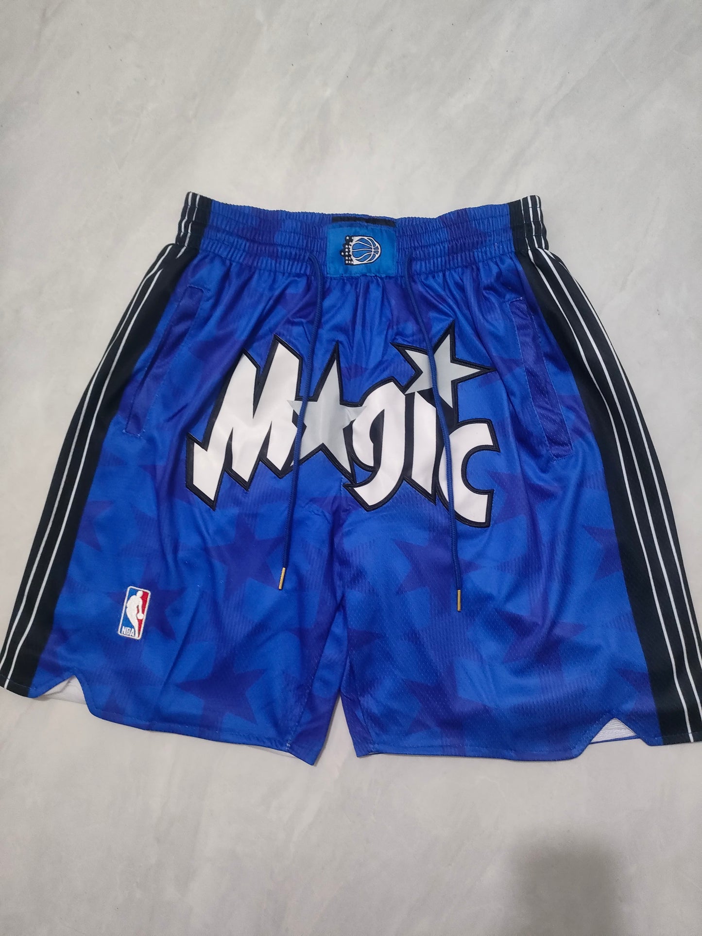 NBA Dark Star Magic Blue Pocket Shorts