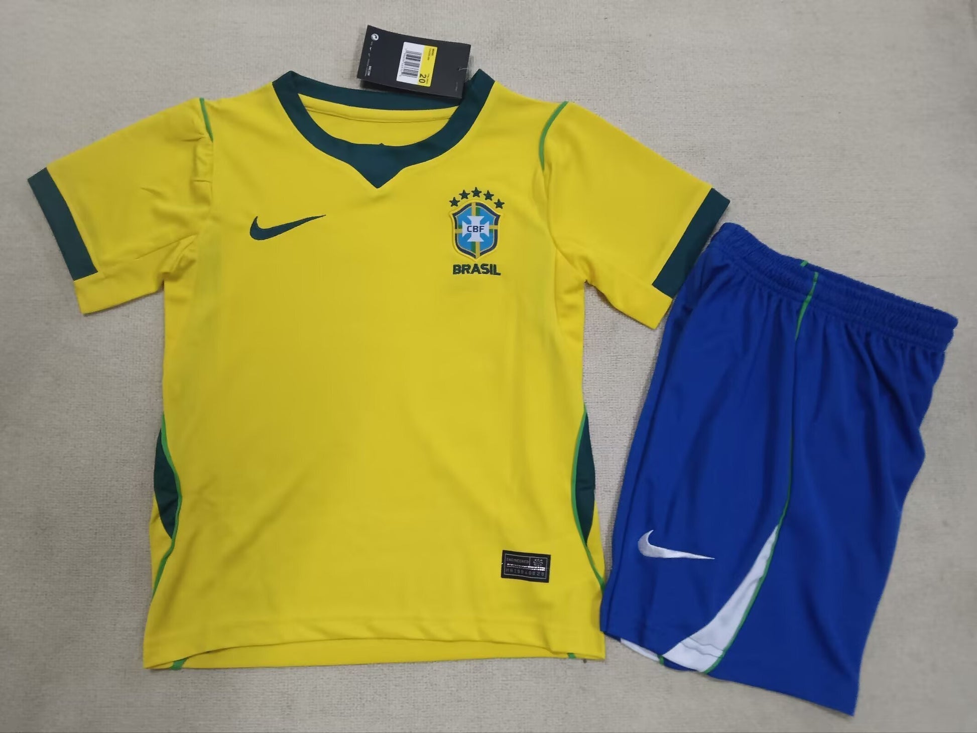 2026/27 Kids Brazil home &amp; Size 16-28