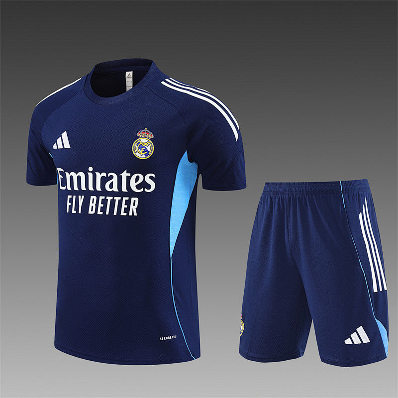 /26 Real Madrid Royal Blue Training Suite (Adults and Kids)7
