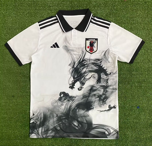 24/25 Japan White Training Suit Black Dragon S-XXL