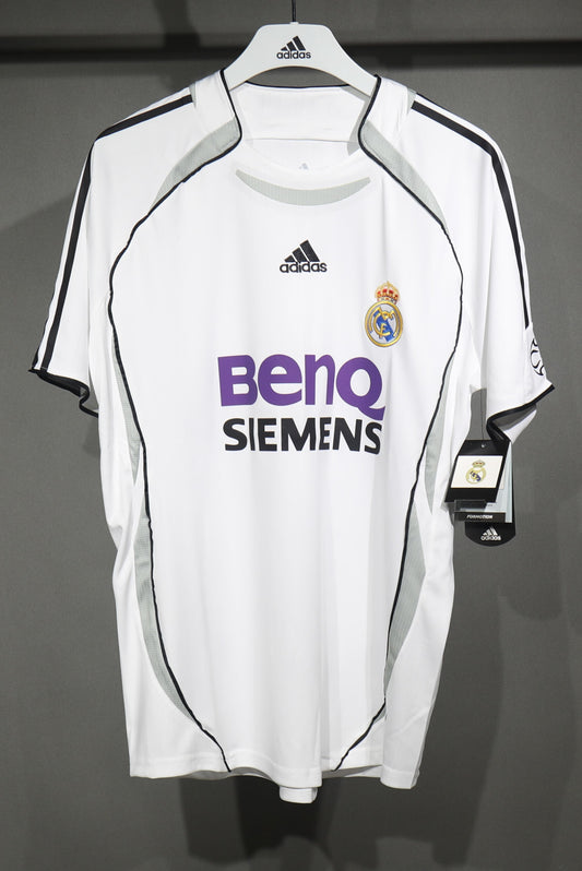 Retro 2006/07 Real Madrid Home Player Edition S-3XL