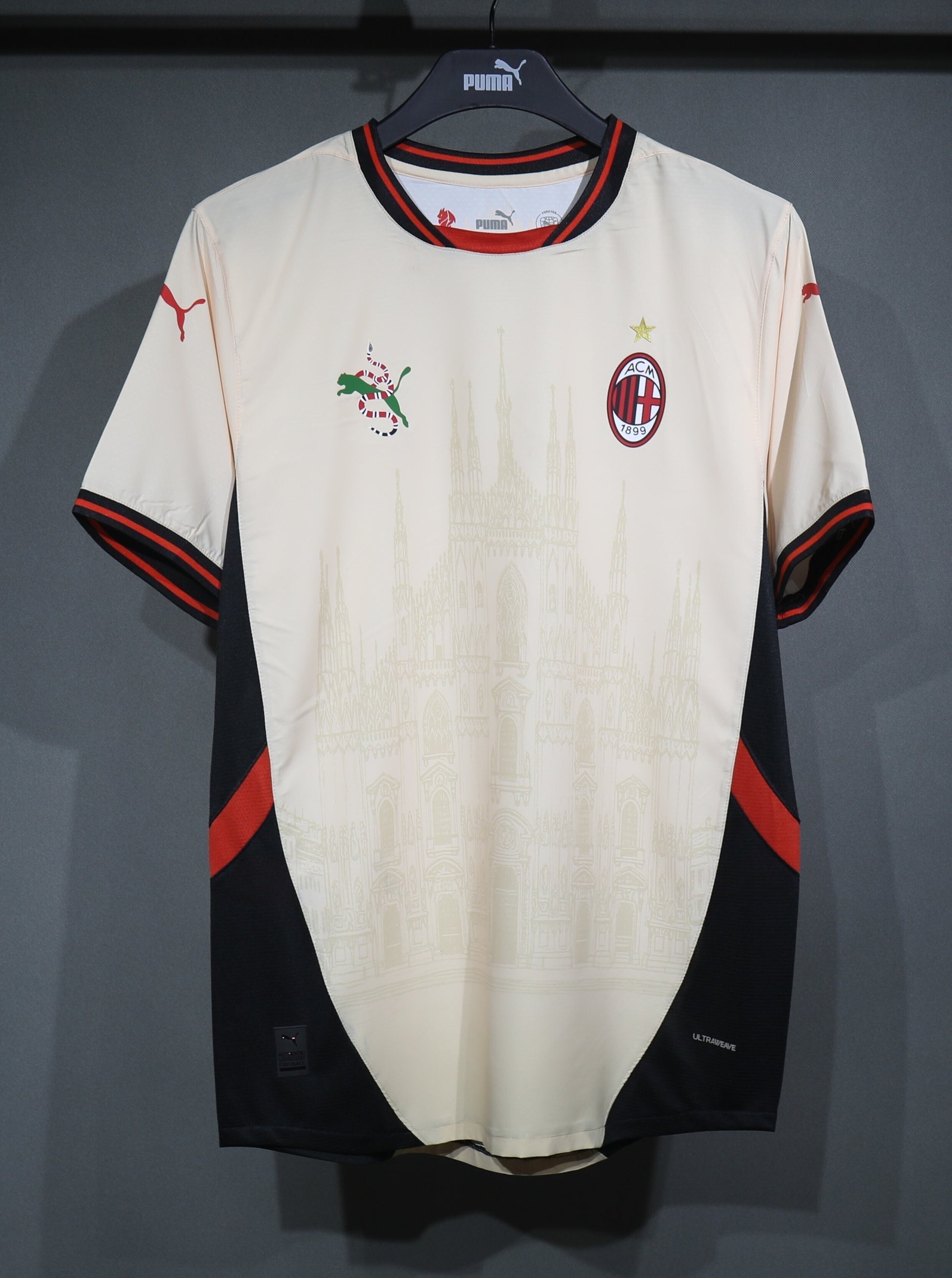 25/26 AC Milan X GUCCI X PUMA Cathedral Joint Edition Player Edition S-3XL