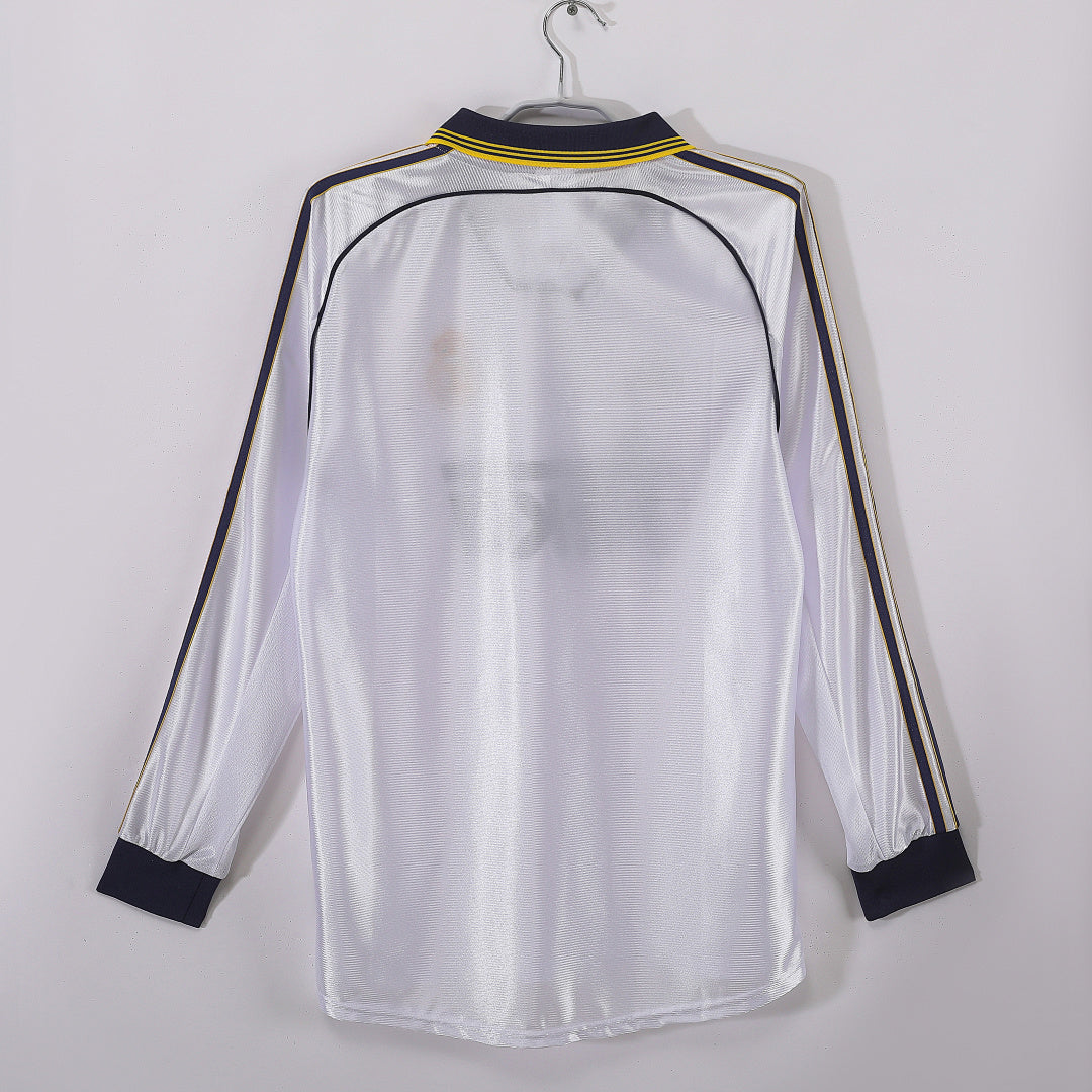 Retro 1998/00 Real Madrid home long-sleeved shirt S-XXL6