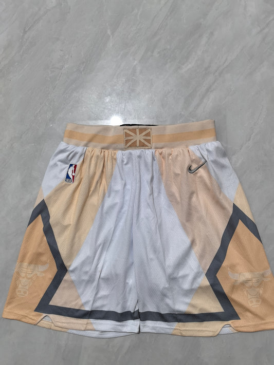 25th Bulls Off White City Edition NBA Shorts S-XXL
