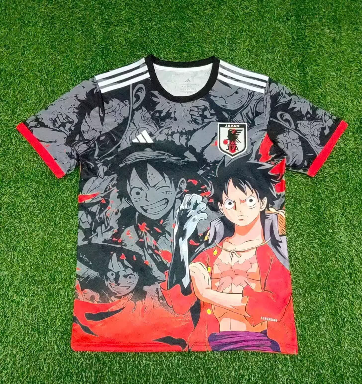 25/26 Japan Grey Red Anime Version S-XXL
