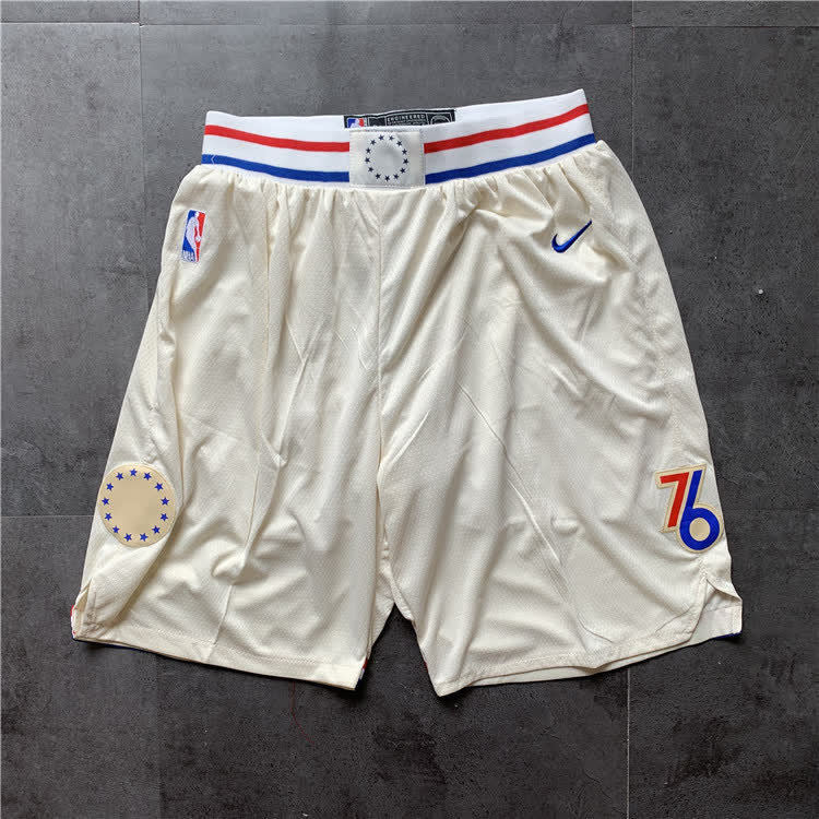76ers City Pants Off White
