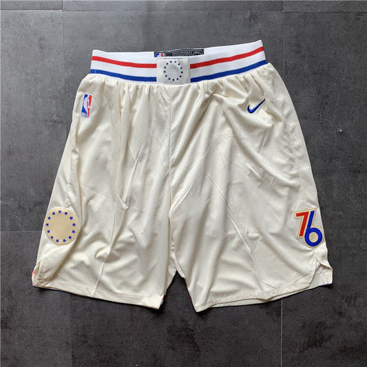 76ers City Pants Off White
