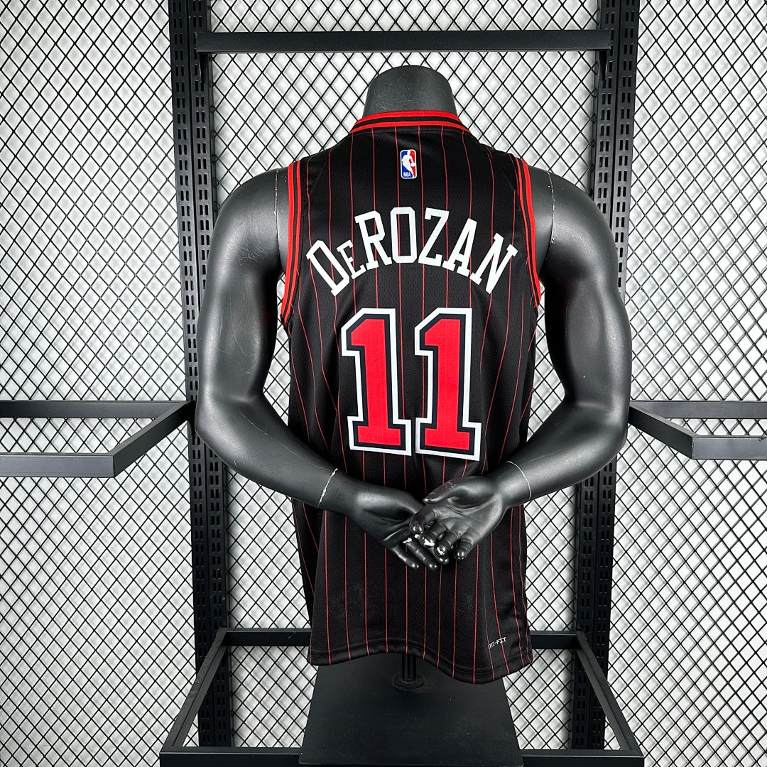 season Chicago Bulls Flyers limited edition 11 # DeRozan NBA jersey S-XXL4