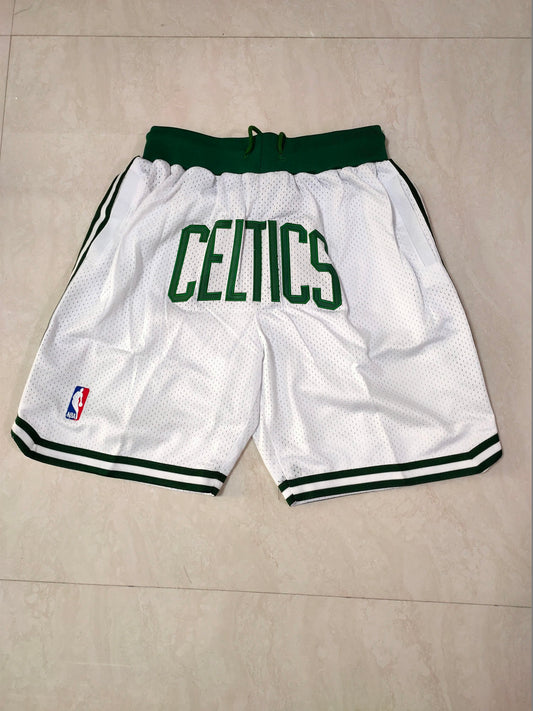 Celtics White Jaston Vintage Pocket