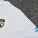 /26 Real Madrid White Match Light Blue Half Pull Training Suit (Adults&amp;Kids)9