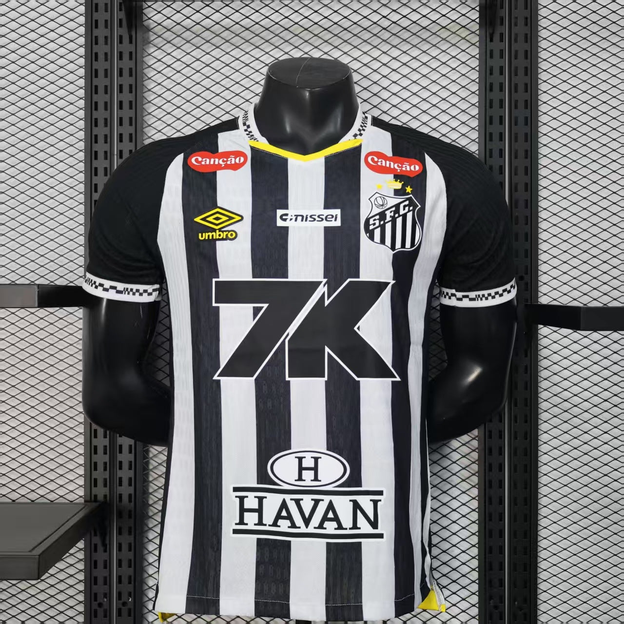 25/26 Santos Black Advertising Edition Player Edition S-XXL