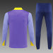 /26 Atletico Madrid Purple Half Pull Training Suit (Adults&amp;Kids)8